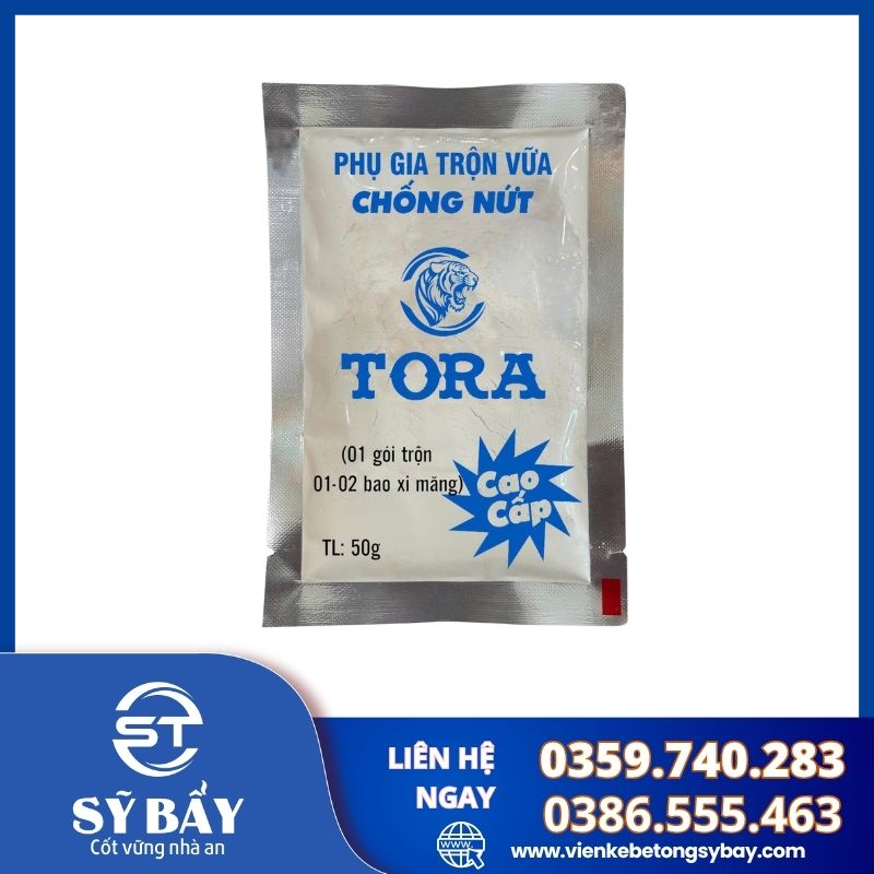 Phụ gia trộn vữa Cao Cấp Tora